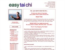 Tablet Screenshot of easytaichi.com
